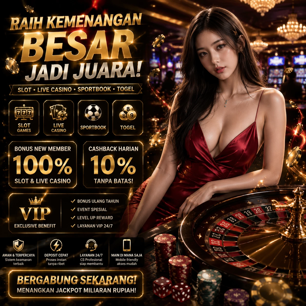 Tampilan antarmuka putra62 APK v4.7.5 saat pengujian performa dan keamanan di perangkat Android